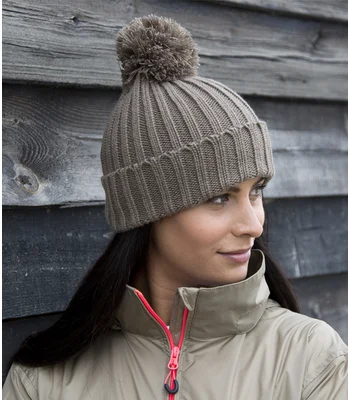 Result Winter Essentials Result HDi Quest Knitted Hat in FEN
