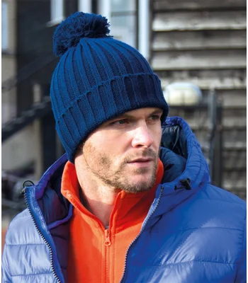 Result Winter Essentials Result HDi Quest Knitted Hat in NAV