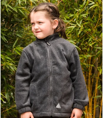 Result Result Kids/Youths Polartherm™ Fleece Jacket in BLK