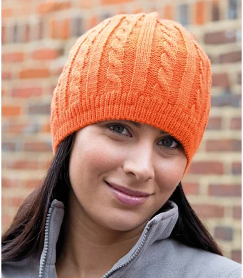 Result Winter Essentials Result Mariner Knitted Hat in BOR
