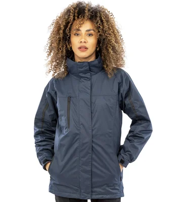 Result Result Ladies Journey 3-in-1 Jacket with Soft Shell Inner in NV/BK