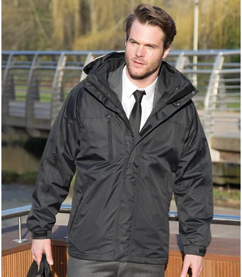 Result Result Journey 3-in-1 Jacket with Soft Shell Inner in BK/BK
