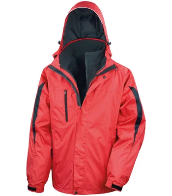Result Result Journey 3-in-1 Jacket with Soft Shell Inner in BK/BK