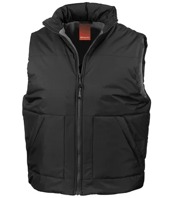 Result Result Fleece Lined Bodywarmer in BLK