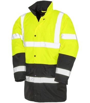 Result Core Result Core Motorway Two Tone Safety Jacket in FY/BK