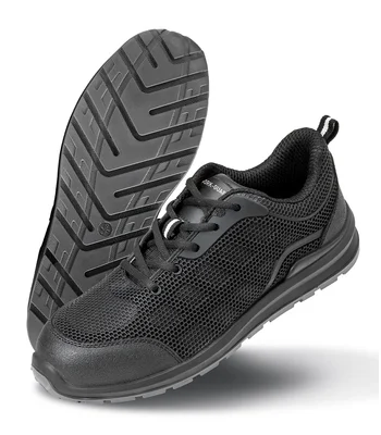 Result Work-Guard Result Work-Guard All Black Safety Trainers in BLK