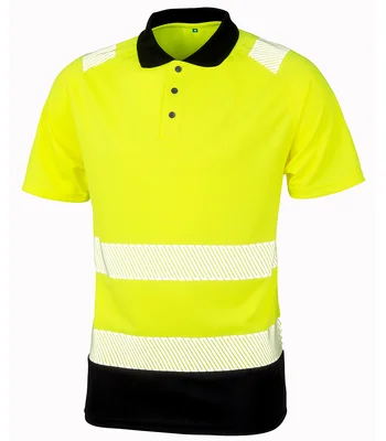 Result Genuine Recycled Result Genuine Recycled Safety Polo Shirt in FLY