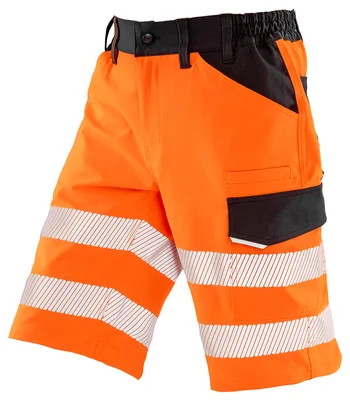 Result Recycled Result Recycled Dynamic Stretch Safety Shorts in Fluorescent Orange