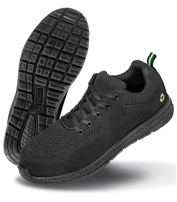 Result Recycled Result Recycled Safety Trainers in Black