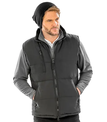 Result Result Ultra Padded Bodywarmer in BLK