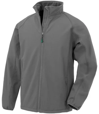 Result Genuine Recycled Result Genuine Recycled Kids Two Layer Printable Soft Shell Jacket in GRE