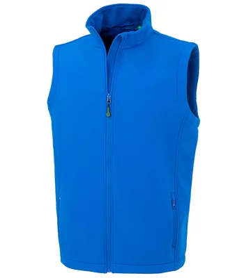 Result Genuine Recycled Result Genuine Recycled Printable Soft Shell Bodywarmer in ROY