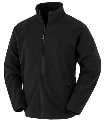 Result Genuine Recycled Result Genuine Recycled Polarthermic Fleece Jacket in BLK