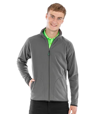 Result Genuine Recycled Result Genuine Recycled Micro Fleece Jacket in GRE