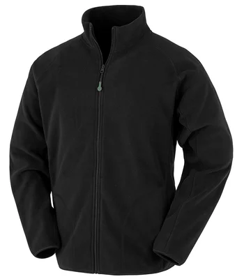 Result Genuine Recycled Result Genuine Recycled Micro Fleece Jacket in BLK