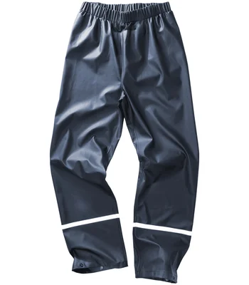 Result Genuine Recycled Result Recycled Prism PU Waterproof Trousers in NAV