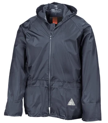 Result Result Waterproof Jacket/Trouser Suit in Carry Bag in NAV