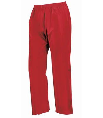 Result Result Kids Waterproof Jacket/Trouser Suit in Carry Bag in RED