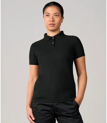 Pro RTX Pro RTX Ladies Pro Polyester Polo Shirt in BLK