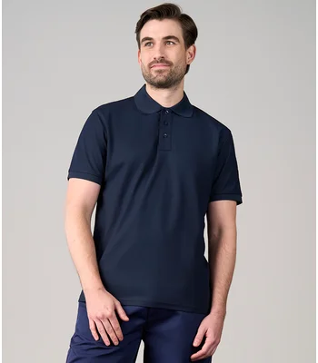 Pro RTX Pro RTX Pro Wicking Piqué Polo Shirt in NAV