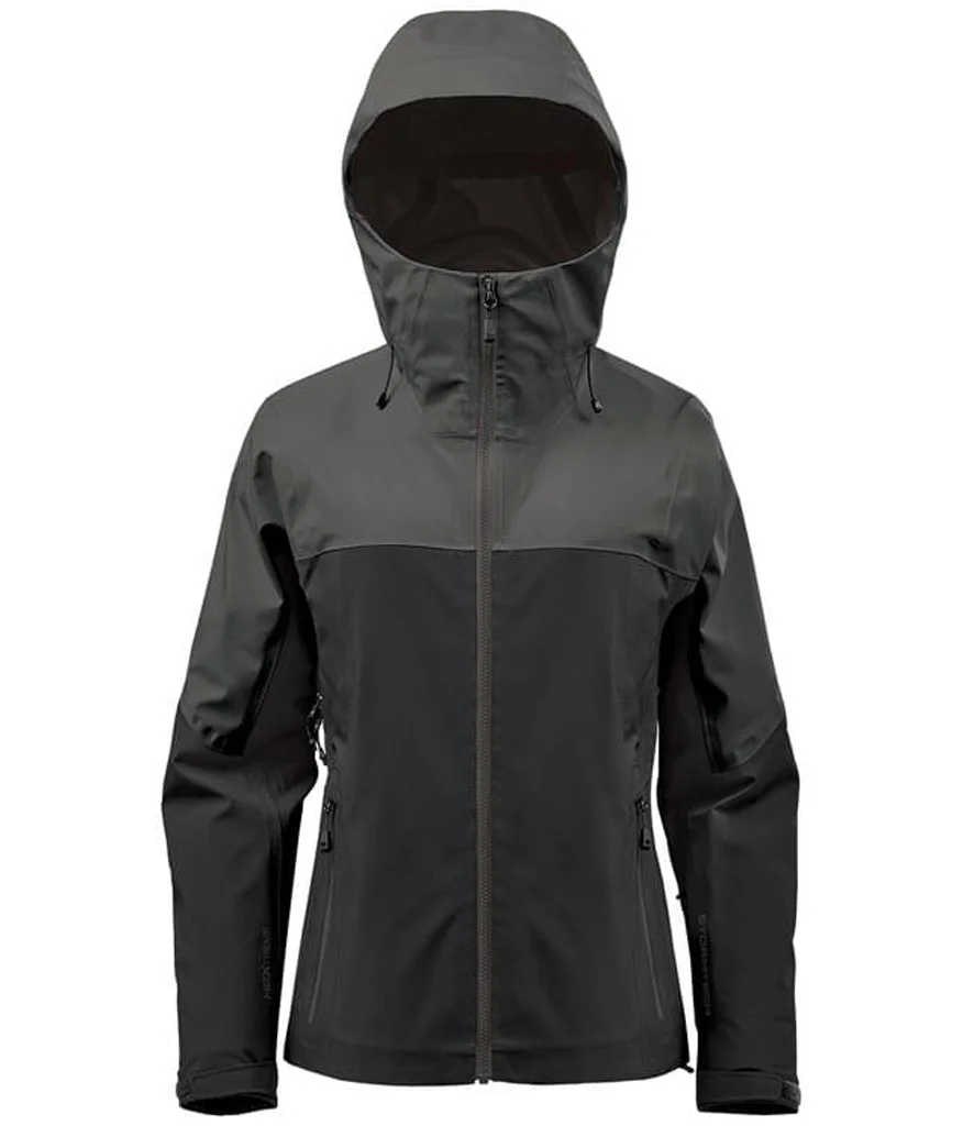 Stormtech Stormtech Ladies Vertex Stormshell Jacket in Granite/Black