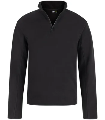 Pro RTX Pro RTX 1/4 Zip Micro Fleece Jacket in Black