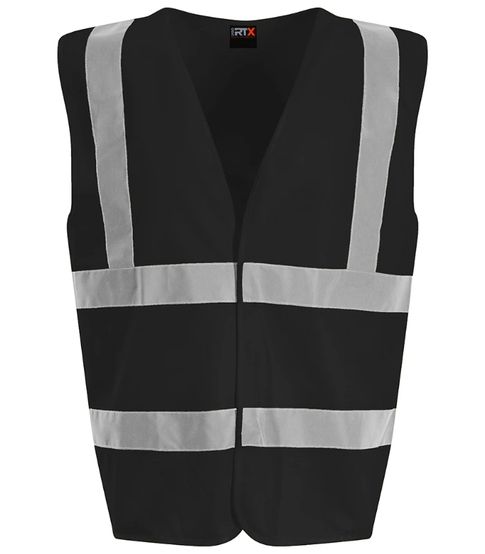 Pro RTX High Visibility Pro RTX High Visibility Waistcoat in BLK