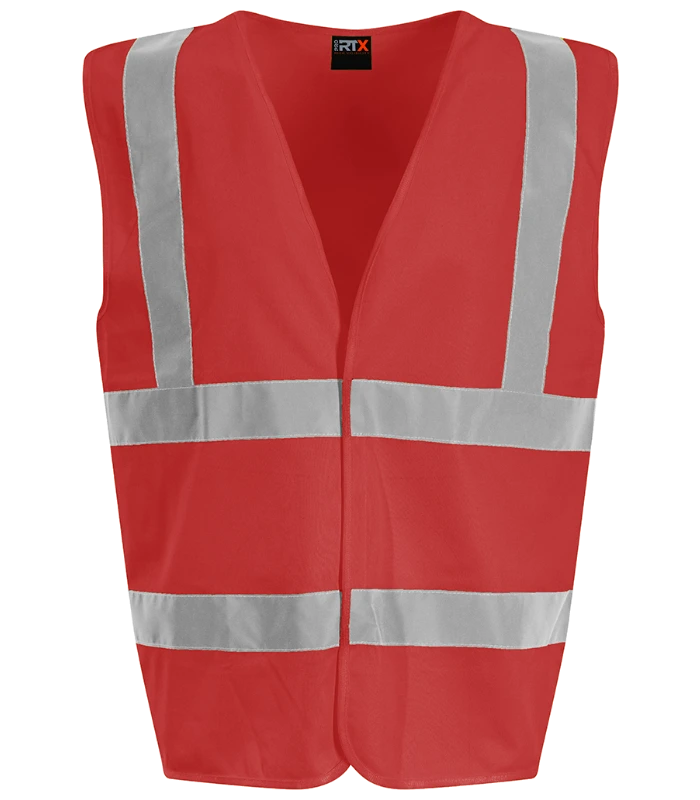 Pro RTX High Visibility Pro RTX High Visibility Waistcoat in RED