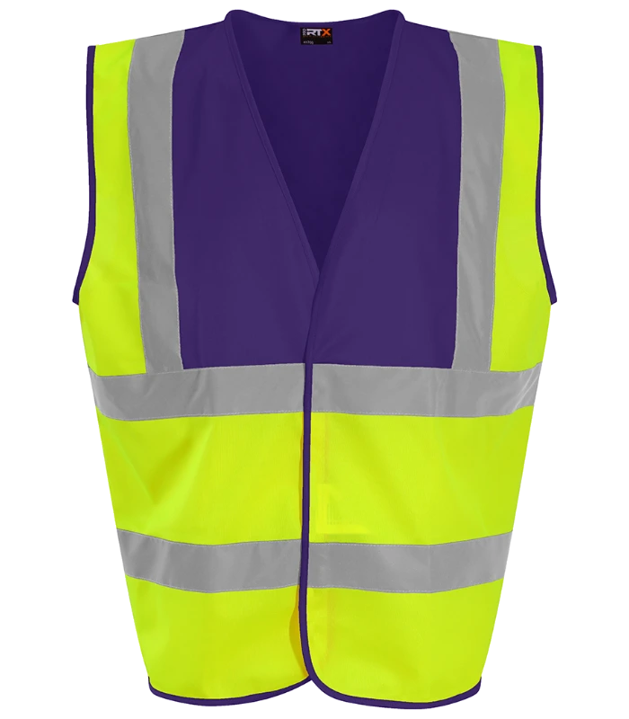 Pro RTX High Visibility Pro RTX High Visibility Waistcoat in YL/PR