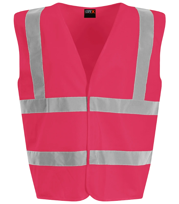 Pro RTX High Visibility Pro RTX High Visibility Kids Waistcoat in PIN
