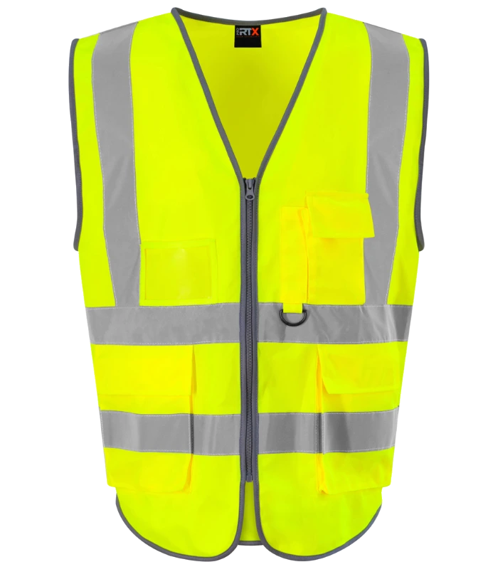 Pro RTX High Visibility Pro RTX High Visibility Executive Waistcoat in YEL