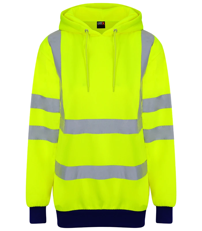 Pro RTX High Visibility Pro RTX High Visibility Two Tone Hoodie in YL/NV