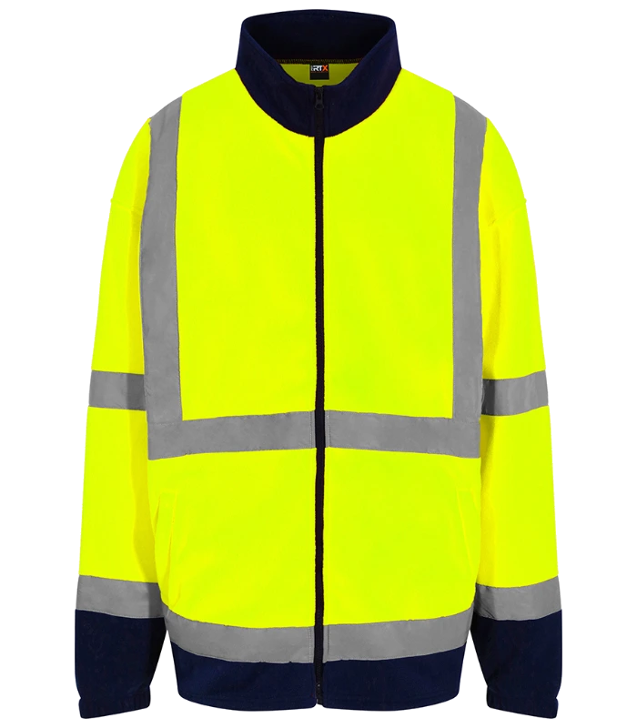 Pro RTX High Visibility Pro RTX High Visibility Fleece Jacket in YL/NV