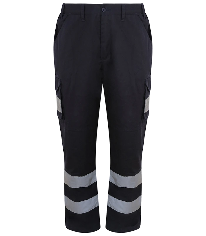 Pro RTX High Visibility Pro RTX High Visibility Cargo Trousers in NAV