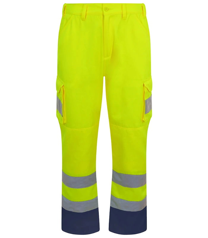Pro RTX High Visibility Pro RTX High Visibility Cargo Trousers in YEL