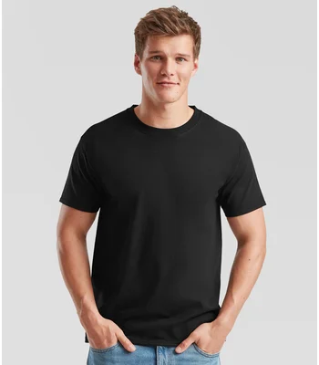 Fruit of the Loom Fruit of the Loom Heavy Cotton T-Shirt in BLK