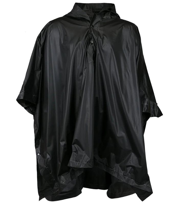 Splashmacs Splashmacs Kids Rain Poncho in BLK