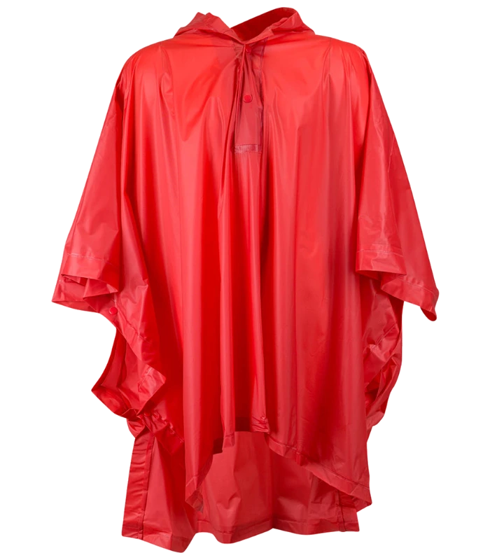 Splashmacs Splashmacs Kids Rain Poncho in RED