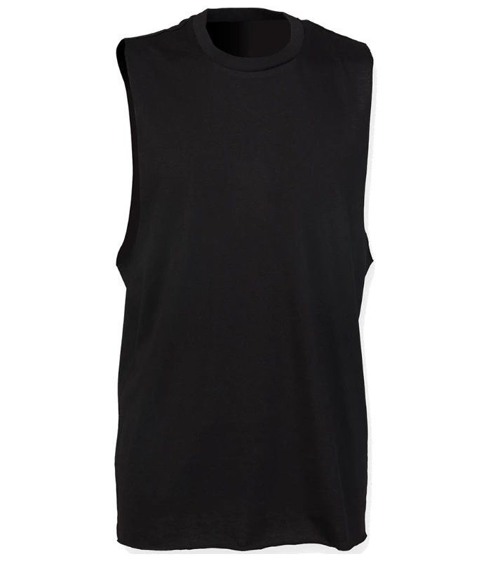 SF Clothing SF Clothing High Neck Vest in BLK