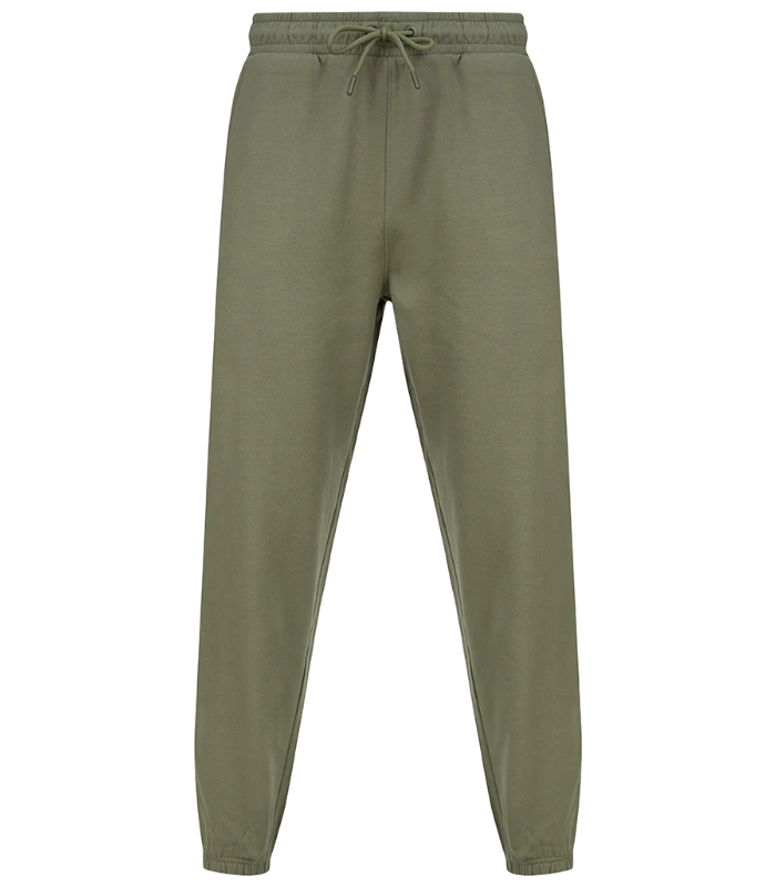 SF Clothing SF Clothing Unisex Sustainable Fashion Cuffed Joggers in KHA