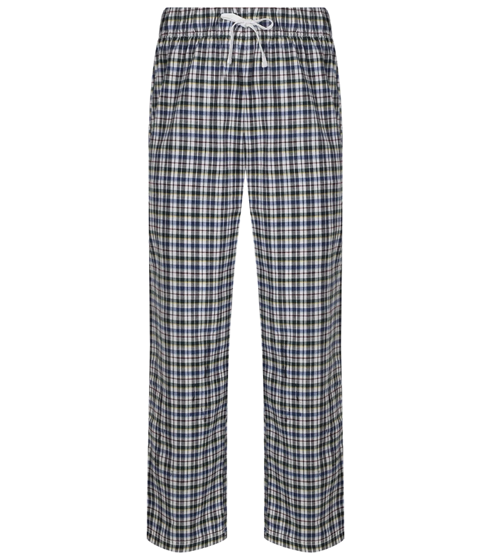 SF Clothing SF Clothing Tartan Lounge Pants in WH/MCK