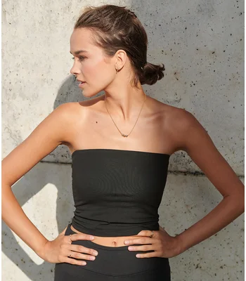 SF Clothing SF Clothing Ladies Bandeau Top in BLK