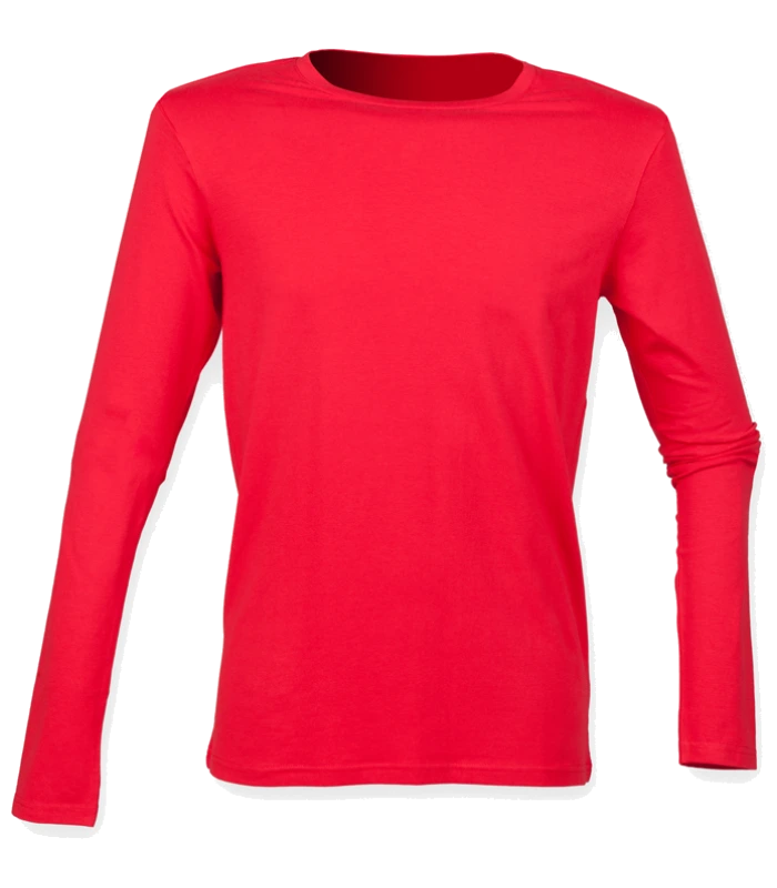 SF Clothing SF Clothing Ladies Feel Good Long Sleeve Stretch T-Shirt in HBL