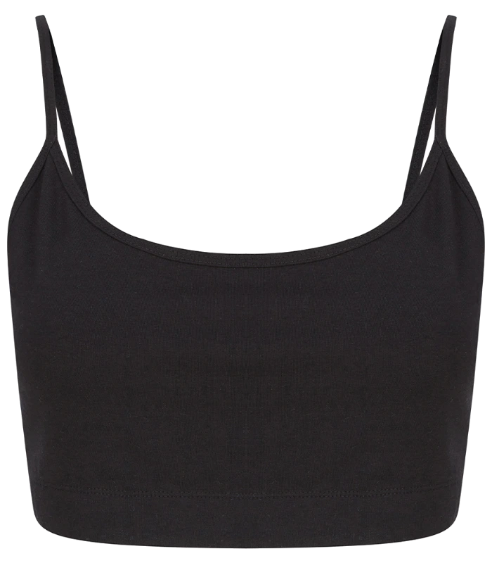 SF Clothing SF Clothing Ladies Sustainable Fashion Cropped Cami Vest Top in DPI