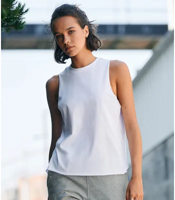 SF Clothing SF Clothing Ladies High Neck Vest in HEA