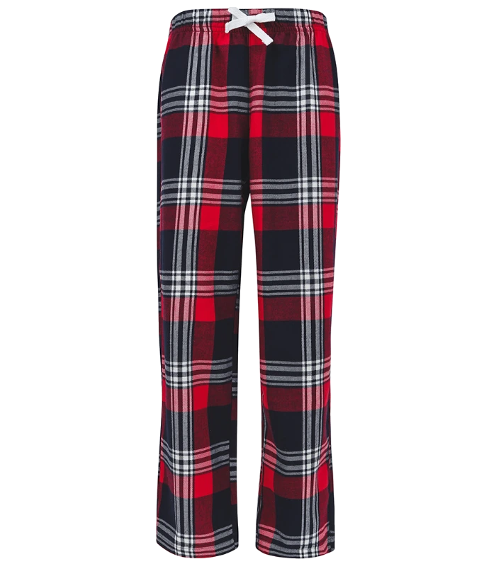 SF Clothing SF Clothing Kids Tartan Lounge Pants in RD/NV