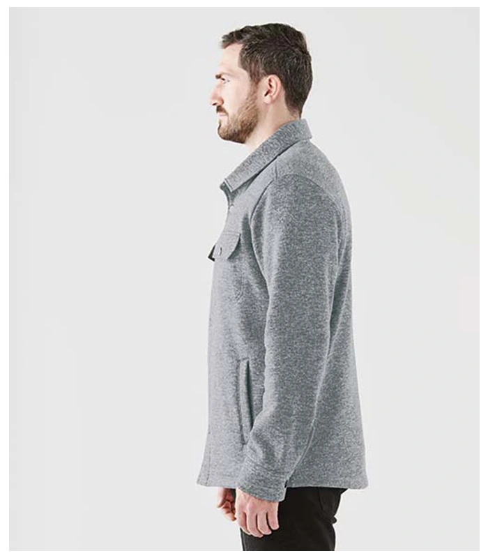Stormtech Stormtech Avalante Knitted Fleece Shirt Jacket in BKH