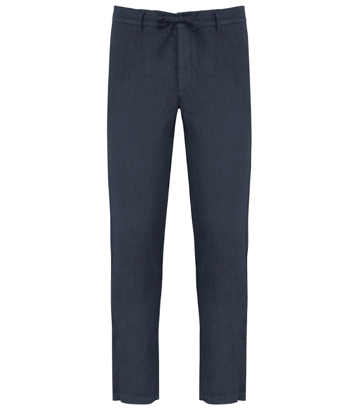 Spasso Spasso Faded Linen Trousers in WNV