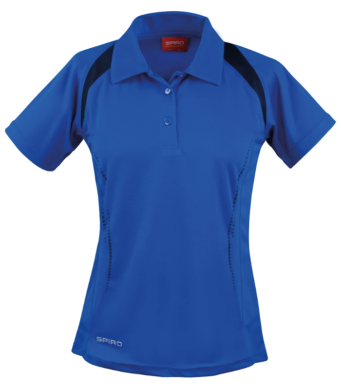 Spiro Spiro Ladies Team Spirit Polo Shirt in RY/NV