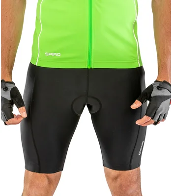 Spiro Spiro Bikewear Padded Shorts in BLK